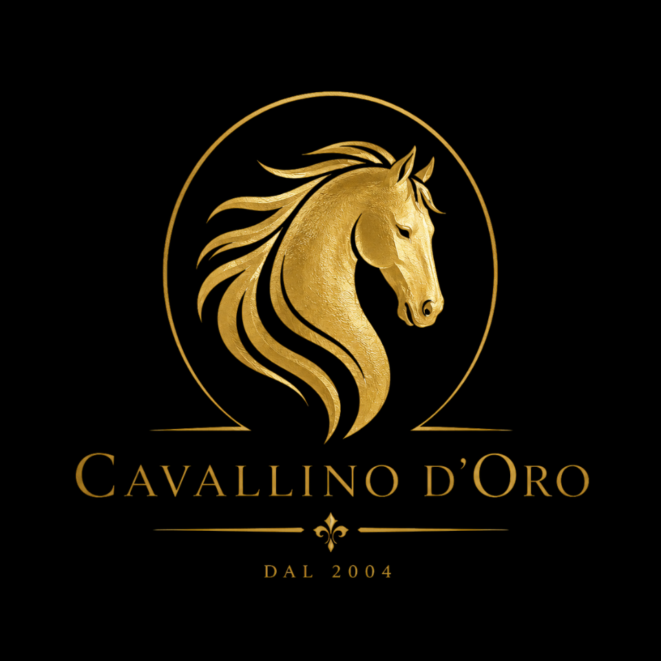 logo cavallino d'oro